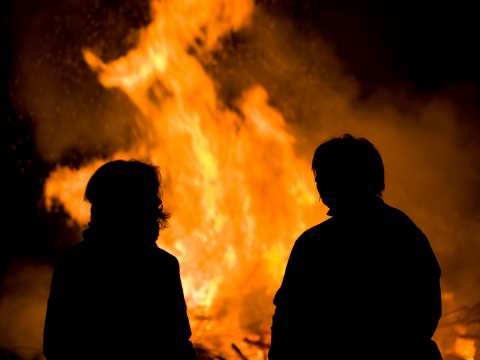 Symbolfoto Osterfeuer